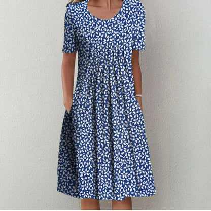 Sofia™ | Stylish and Casual Floral Dress with Pockets